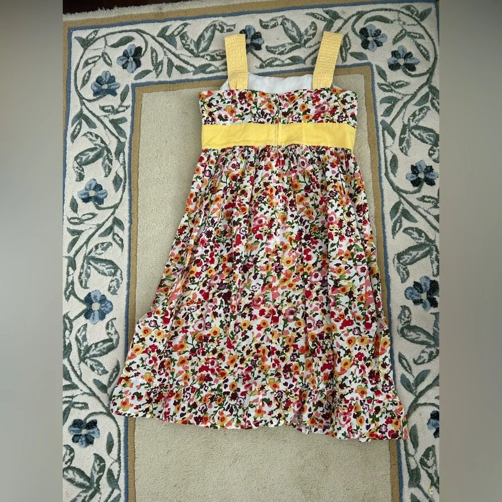 Women’s Boho Bohemian Whimsical Summery Beachy Colorful Floral Dress